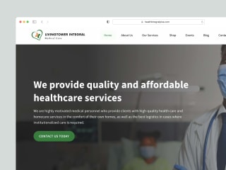 A User-friendly & Comprehensive Healthcare Site for a Hospital