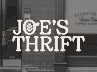 Joe's Thrift - Branding