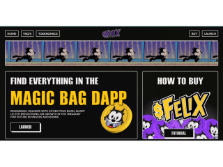 Magic Bag | A Crypto Token Website
