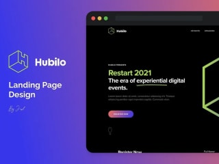 Hubilo - Landing page Redesign 