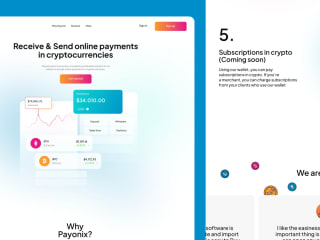 Payonix - Accept crypto payments on your website easily