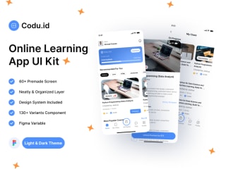Codu.id - Online Learning App UI Kit :: Behance