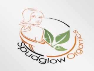 ROOTED IN BEAUTY: UNVEILING THE RADIANT SPUDGLOW ORGANICS LOGO
