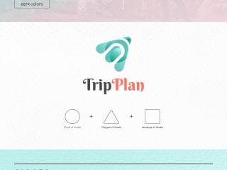 Trip Plan Logo + Brand Designs