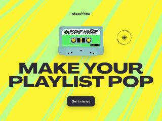 Cassettine - Make your Playlist Pop