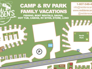 Kenora Campground Map - Camping & Cabins Longbow Lake — Redden’…