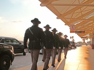 FHP Honor Guard and the U.S Honor Flag