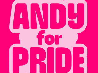 Andy for Pride
