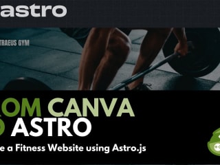 Canva to Astro 4 Website: Complete Course - YouTube