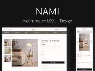 NAMI [e-commerce UX/UI Design]