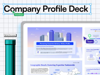 Case Study: Profile Deck for Investment Banking Firm