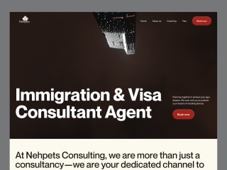 Nehpets website redesign