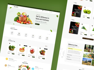 Grocery eCommerce Web App UI/UX Case Study