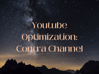 Youtube Optimization: Contra  🎥