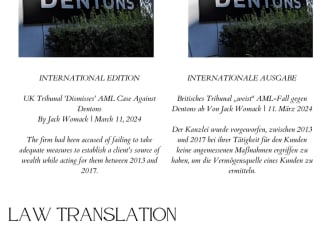 Law translation 