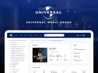 Universal Music Internal Tool Revamp