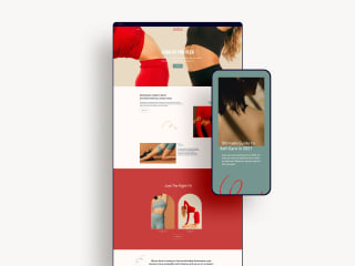 GoodDays Activewear Brand Identity + Website Design
