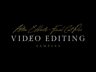 Video Editing Portfolio