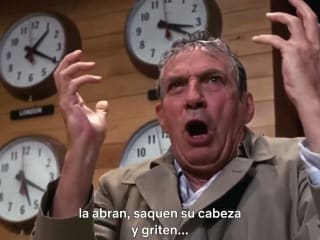 Spanish Subtitles | Mad as Hell | Scene from "Network" (1976) -…
