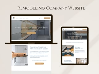 Squarespace Website for a Remodeling & Restoration Company