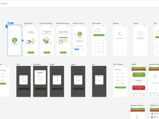 Mobile App UI/Ux Design and Prototyping for Ryan Sports 
