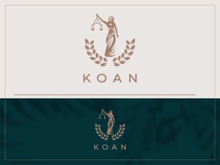 Hand-drawn Logo Design, Brand Identity & Guidelines for Law Firm