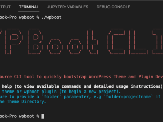 WPBoot - A FREE and OpenSource Liteweight CLI Tool