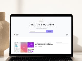💌 Content Creation + Strategy  | Mind Club
