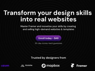 Redesigned a course landing page & increased conversions by 40%