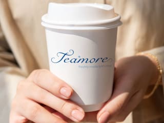 Branding for Tea'more - a tea and coffee shop