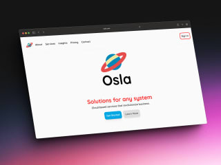 Osla SaaS Website