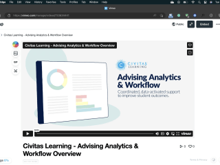 Civitas Learning - Advising Analytics & Workflow Overview