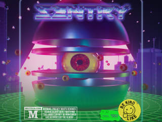 "Sentry" - 80s sci-fi inspired motion graphics animation