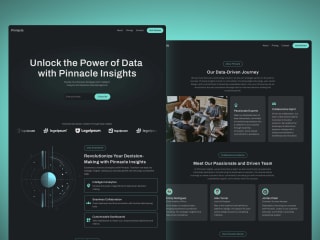 Pinnacle — Framer SaaS Website