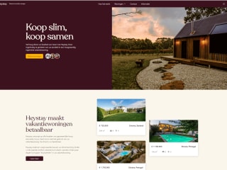 Framer Development for Heystay.nl Property Sales Website