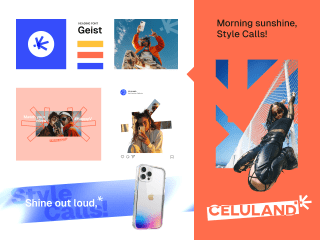 Celuland · Tech Accesories Branding