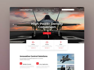 Marotta - Landing Page, Website :: Behance