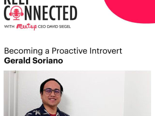 Getting interviewed by Meetup's CEO | Keep Connected Podcast