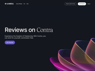 Contra – Reviews Landing Page