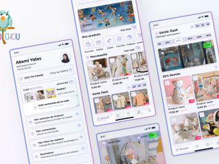 HibouT'chou : kids concept store ecom design app