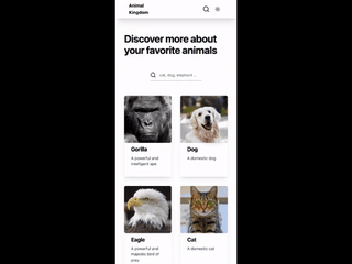 Animal Kingdom Database
