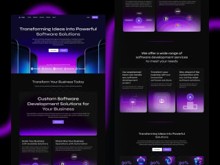 CodeCraft Solutions - Software Development Agency Website Design