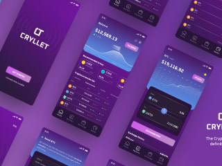 UI UX Design - Crypto Currency app - Case of Study