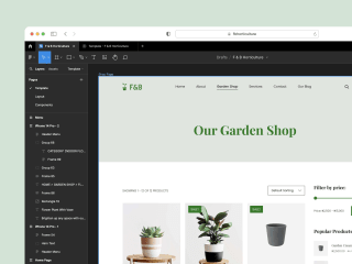 A UX-focused Unique Web Layouts for a Horticulture Business