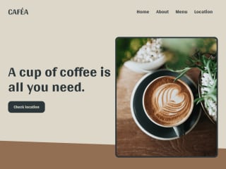 Cafea Website