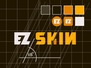 EZ SKIN logo & branding
