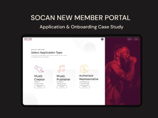 Application & Onboarding Case Study