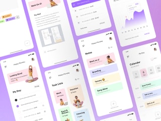 Nimble - A Female Centered Productivity App UX Design