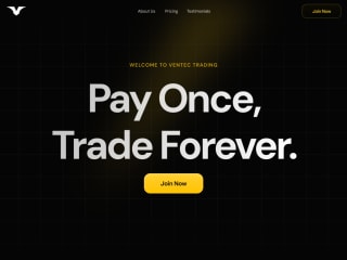 Ventec Trading - Framer Website