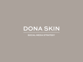 Dona Skin - Social media strategy